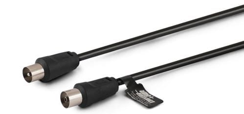 ALPHA ELETTRONICA SR ALP87-005/02B CAVO TV M-F NERO 2M POLYBAG