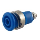 ALPHA ELETTRONICA SR - ALP20-316-5 BOCCOLA COLORE BLU 4MM