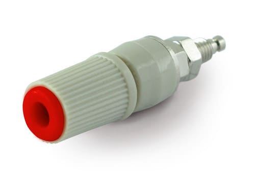 ALPHA ELETTRONICA SR ALP20-320-1 BOCCOLA COLORE ROSSO 4MM
