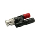 ALPHA ELETTRONICA SR - ALP88-680 Adapter from BNC plug to 2 bushings