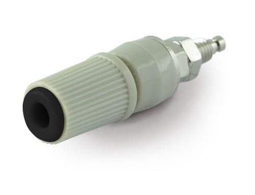 ALPHA ELETTRONICA SR ALP20-320-2 BOCCOLA COLORE NERO 4MM