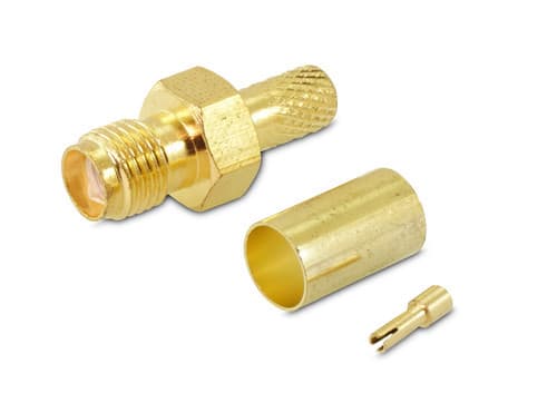ALPHA ELETTRONICA SR ALP89-250 PRESA SMA A CRIMPARE ADATTA PER CAVO ...