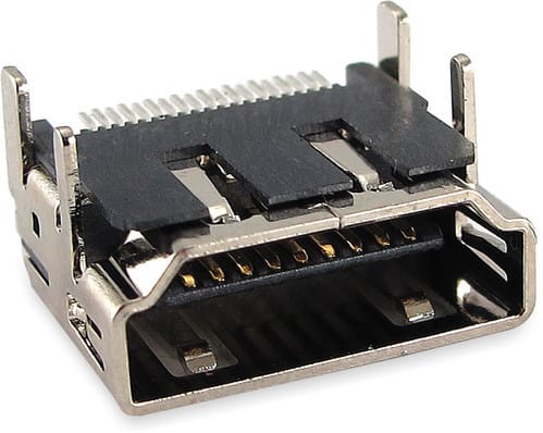 ALPHA ELETTRONICA SR ALP93-6 PRESA HDMI A 180 PER CIRCUITO STAMPATO
