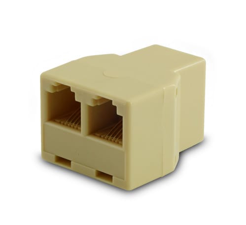 ALPHA ELETTRONICA SR ALP94-404 ADATT.TELEF MOD. DA PR. A DOPPIA PR 8P8C