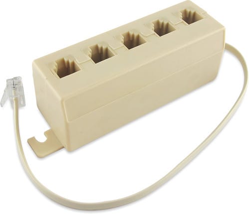 ALPHA ELETTRONICA SR ALP94-450 PRESE TEL.MULTIPLA 6P4C 1SP-5PRESE