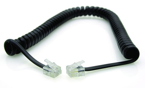 ALPHA ELETTRONICA SR ALP94-765N CAVO SPIRAL.MODULARE 6P4C NERO 5MT SS