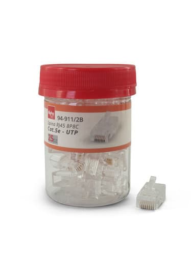 ALPHA ELETTRONICA SR ALP94-911/2B SPINA RJ45 8P8C CAT5E FLEXSOLID UTP 50U