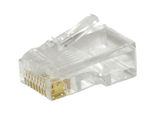 ALPHA ELETTRONICA SR ALP94-918 SPINA RJ45 8P8C CAT6 2FILE FLEX-SOLI 50U