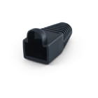 ALPHA ELETTRONICA SR - ALP94-923N Connector cover for RJ45 plug ø6,5mm - Black
