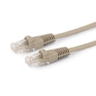 ALPHA ELETTRONICA SR - ALP95-706/01GB Network patch cord cable in Copper Cat.5e Grey U/UTP 1m
