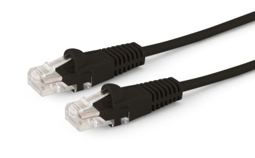 ALPHA ELETTRONICA SR ALP95-708/005NB CAVO PATCH CAT6 0.5M U/UTP NERO CU PB