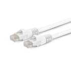 ALPHA ELETTRONICA SR - ALP95-708/03WB CAVO PATCH CAT6 3M U/UTP BIANCO CU PB