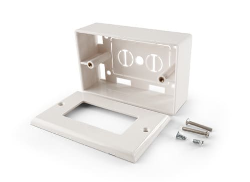 ALPHA ELETTRONICA SR ALP96-020/1 SCATOLA 115X70X36MM COVER BIANCA
