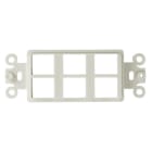 ALPHA ELETTRONICA SR - ALP96-090 INSERTO 6 PORTE BIANCO