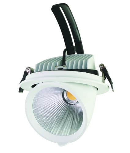 ALPHA ELETTRONICA SR ALPJO393-420NW FARETTO LED COB 40W 4000K ALIM.INCL.