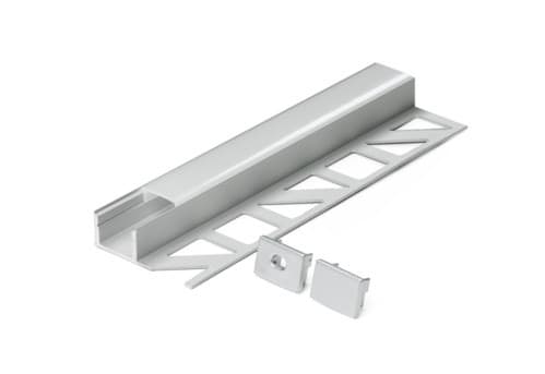 ALPHA ELETTRONICA SR ALPJO381/506-12K2 PROFILO IN ALLUMINIO ANODIZZATO ARGEN...