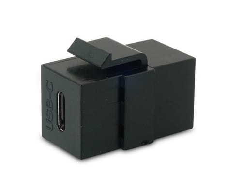 ALPHA ELETTRONICA SR ALP96-128/1B KEYSTONE USB TIPO C F/F NERO