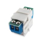 ALPHA ELETTRONICA SR - ALP96-200 KEYSTONE MORS.VITE 2 POLI BIANCO