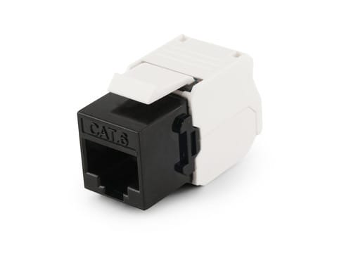 ALPHA ELETTRONICA SR ALP96-301N KEYSTONE CAT.6 UTP NERO CH. A PRESSIONE