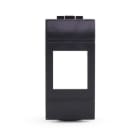 ALPHA ELETTRONICA SR - ALP96-500-07 ADATT.KEYST.COMPAT. BTICINO LIVING NERO