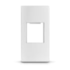 ALPHA ELETTRONICA SR - ALP96-500-19 Adattatore keystone per placca BTicino MATIXGO - Bianco