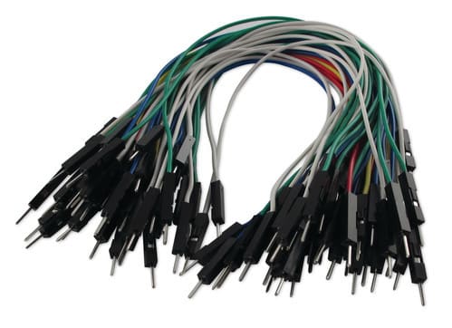 ALPHA ELETTRONICA SR ALP20-536 SET 50 CAVETTI M/M 20CM COLORI MISTI