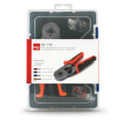 ALPHA ELETTRONICA SR - ALP98-119K 98-119 crimping tool case kit for bush terminals with sections from 0.25 to 6mm² - AWG23-10