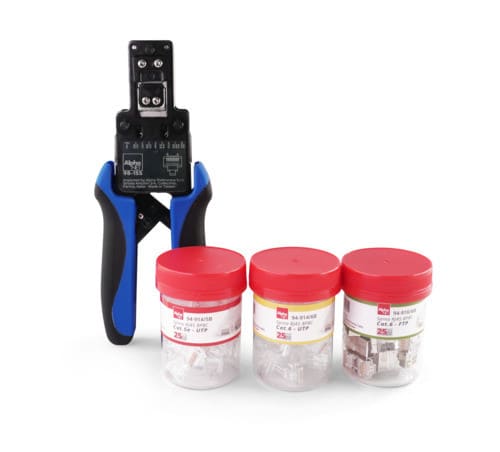 ALPHA ELETTRONICA SR ALP98-155KP VALIGETTA PINZA 98-155 E CONNETTORI