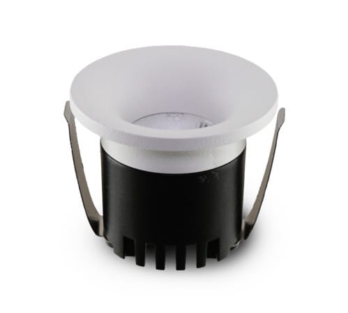 ALPHA ELETTRONICA SR ALPJO390/038W1 FARETTO LED 3W 3000K 45 BIANCO ROT. A...