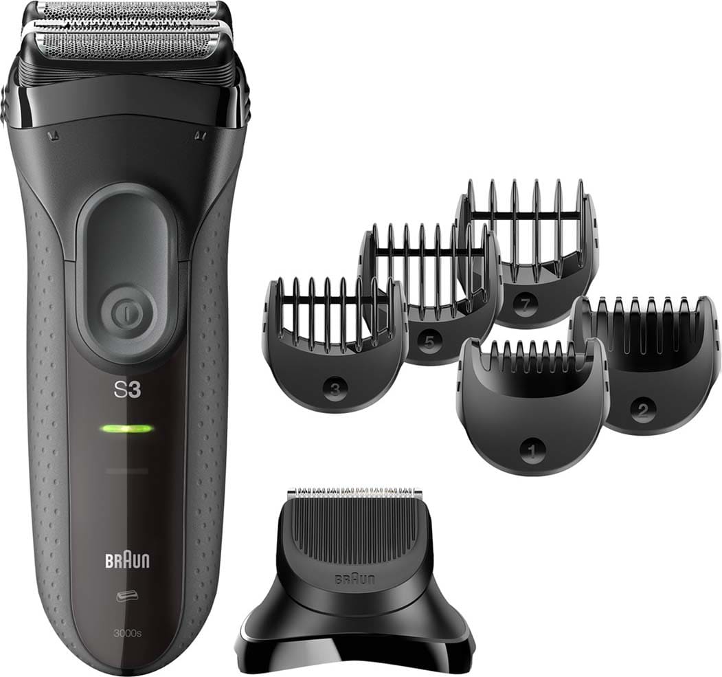 BRAUN BRA151500 Rasierer Series 3 Akku/Netz LED Barttrim
