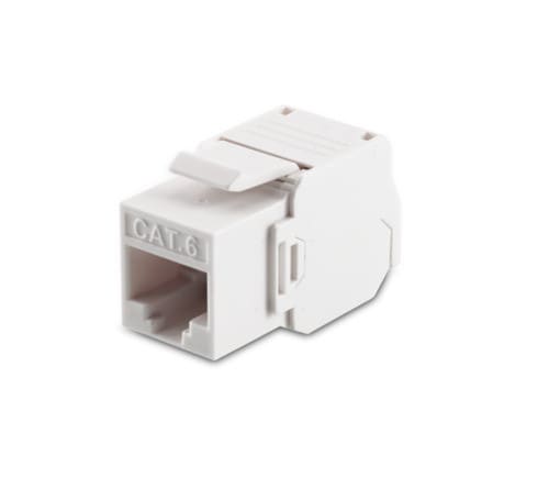 ALPHA ELETTRONICA SR ALP96-301W KEYSTONE CAT.6 UTP BIANCO A PRESSIONE