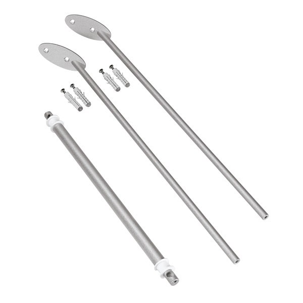 LINEA LIGHT (ILED) - ILDTR4101-5 SET DISTANZ.SOFFITTO H30 GRIGIO RAG