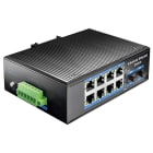 ELCART DISTRIBUTION ERT429870300 SWITCH INDUSTRIALE 8P GIGA+2SFP