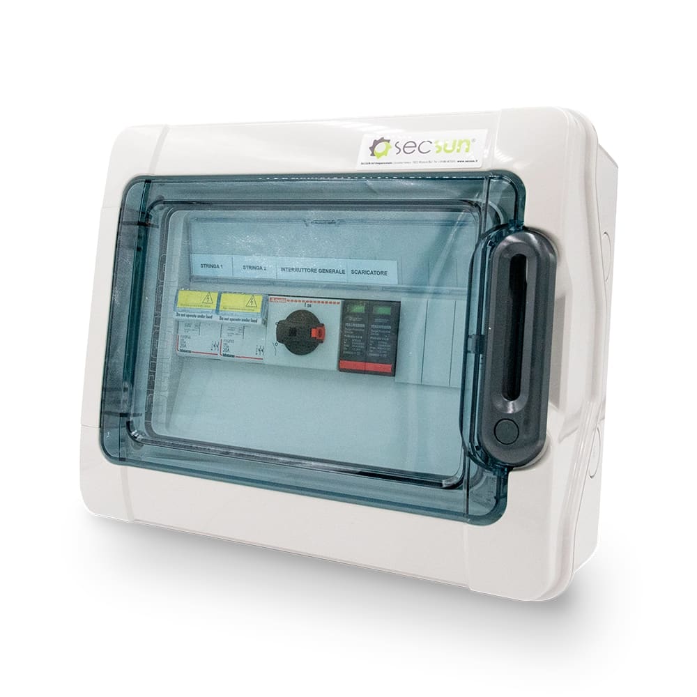 CONTACT ITALIA SRL - IICQCM1602L Quadro di Campo Light per Due Stringhe Fotovoltaiche in Parallelo 600 Vdc