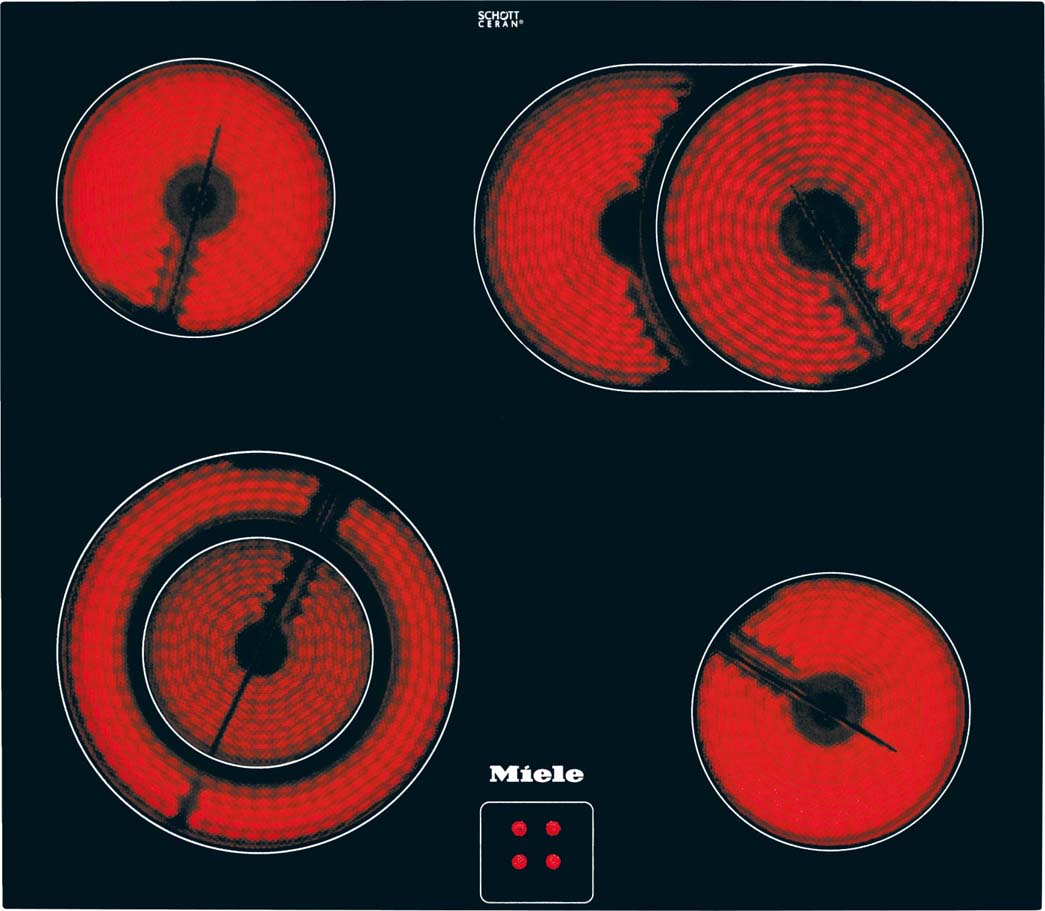Miele - MIE06910520 VG!S Glaskeramik Kochfeld,54.8cm,ZwKr.,B