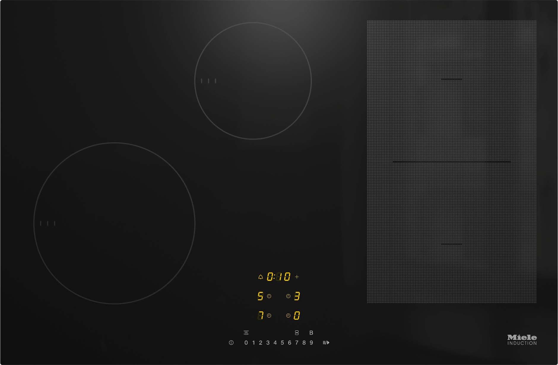 Miele - MIE11128640 VG!S Glaskeramik Kochfeld 75cm 1xFlex 4x