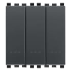 VIMAR SPA - VIW20007 TRE DEVIATORI 1P 20AX GRIGIO