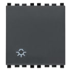 VIMAR SPA VIW20008.2.L PULSANTE 1P NO 10A LUCE 2M GRIGIO