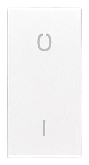 VIMAR SPA VIW20021.99.B TASTO 1M SIMBOLO O I BIANCO