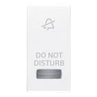 VIMAR SPA - VIW20026.DND.B TASTO 1M CON DIFFUSORE SIMB. DND BIANCO