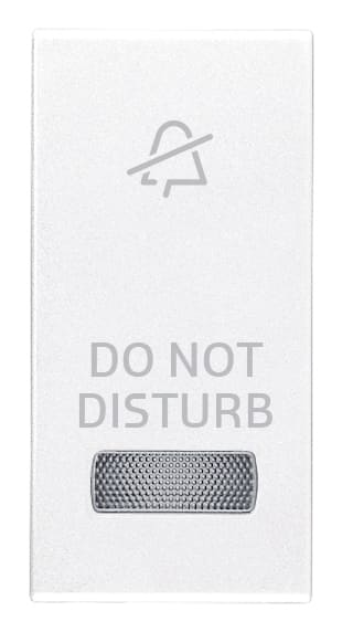 VIMAR SPA VIW20026.DND.B TASTO 1M CON DIFFUSORE SIMB. DND BIANCO