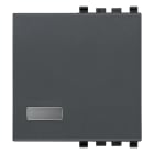 VIMAR SPA - VIW20027 TASTO 2M CON DIFFUSORE GRIGIO