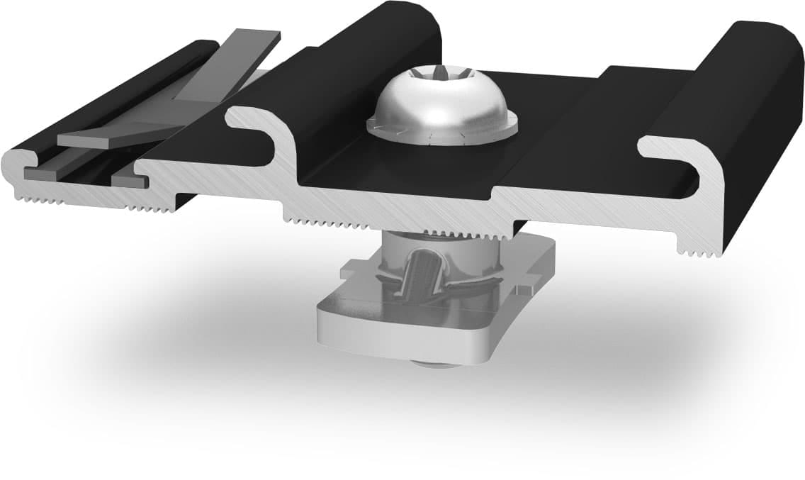 K2 - SYSTEMS GMBH K2S2002763 INSERTIONRAIL CROSSCONNECTOR BLACK