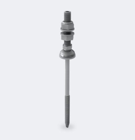 K2 - SYSTEMS GMBH K2S2003016 SOLIDRAIL SOLARFASTENER 8X155/50 I FZD