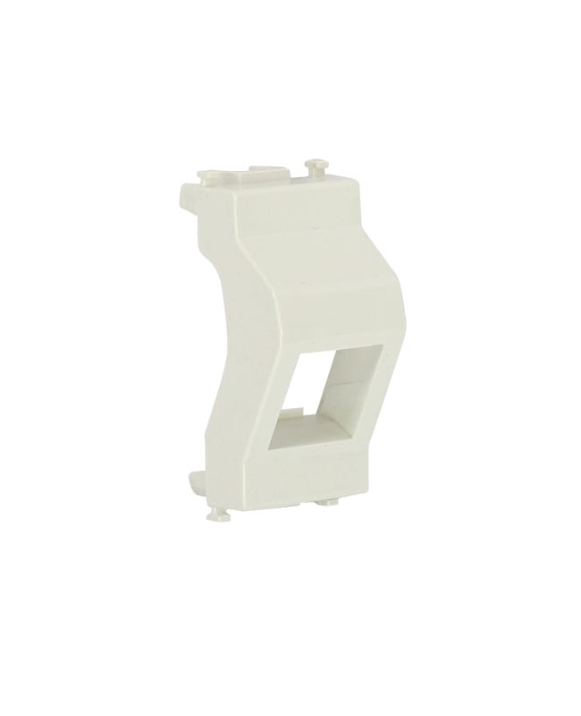 QUBIX SPA QBX2004106 ADATTATORE CCS VIMAR PLANA 45GRD BIANCO