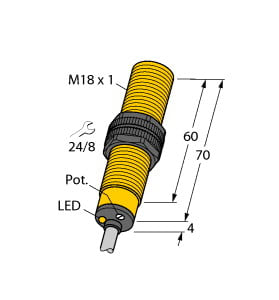 TURCK BANNER SRL TUK20060 BC5-S18-Y1X
