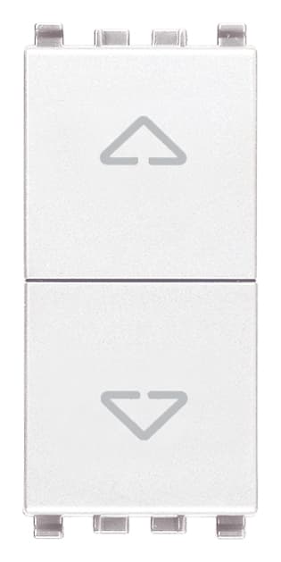 VIMAR SPA VIW20062.B DUE PULSANTI INTERBLOC. NO+NO 10A BIANCO