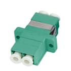 QUBIX SPA - QBX2007013OM3 BUSSOLA LC-LC DUPLEX MM OM3 AQUA