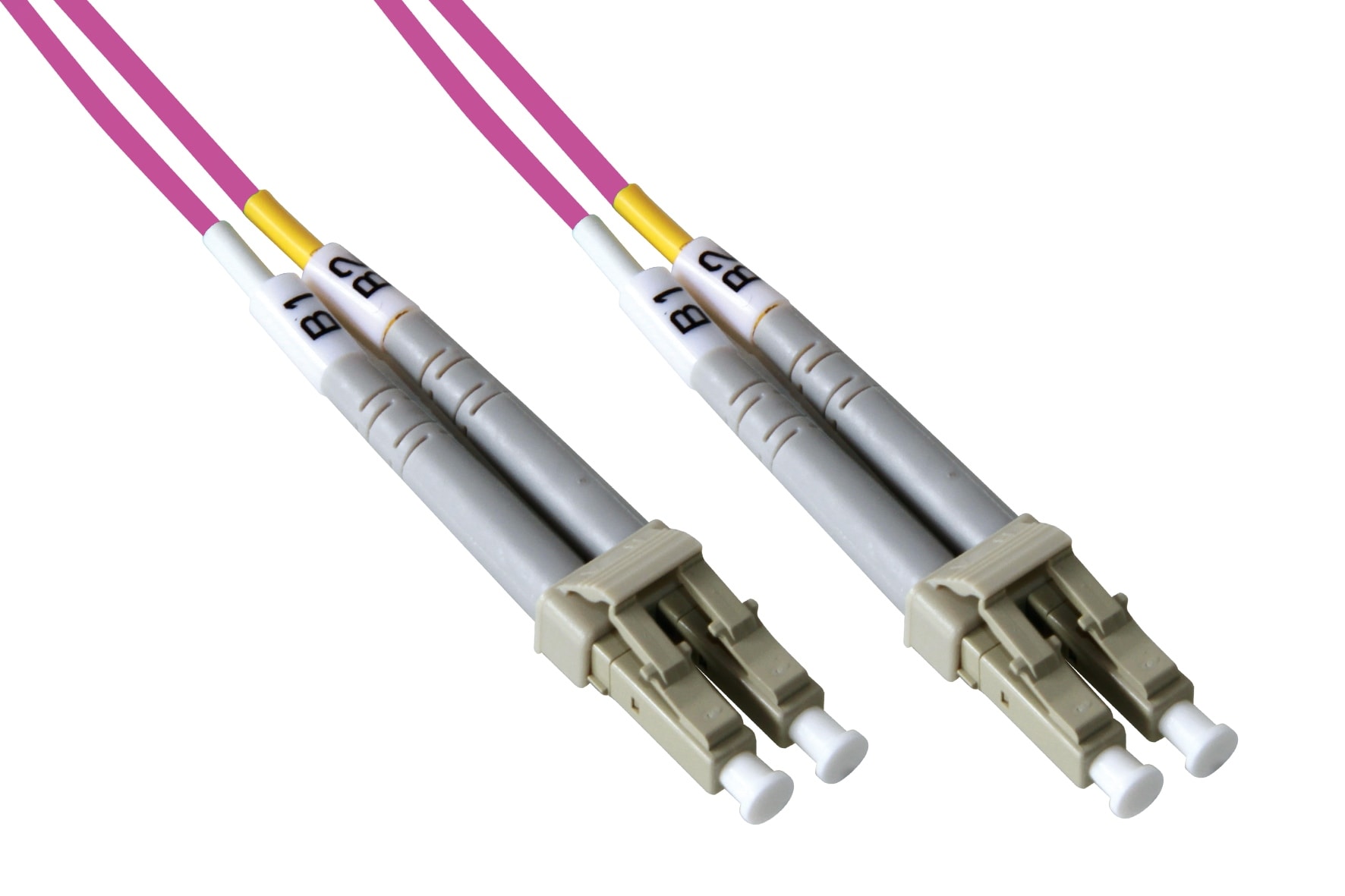 QUBIX SPA QBX2008134OM4 BRETELLA BIF LC-LC 50/125 MM OM4 5MT