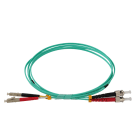 QUBIX S.R.L. NETWORK - QBX2008141OM3 BRETELLA BIF ST-LC 50/125MM OM3 3MT